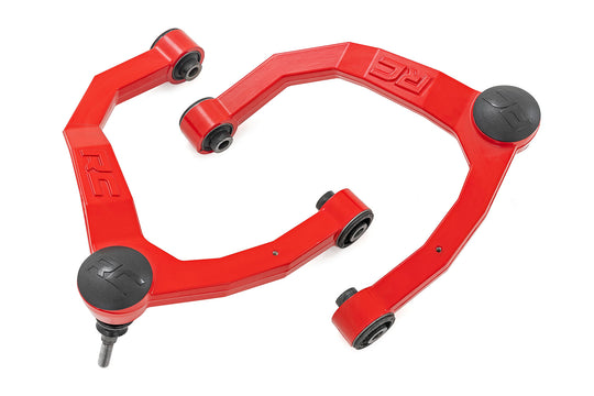 10018RED Forged Upper Control Arms - OE Upgrade - Chevy/GMC 1500 (19-23) Rough Country Canada