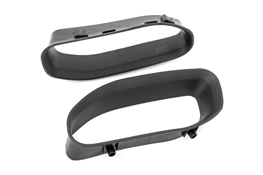 RS185 Tow Hook Brackets & Bezel Combo - Ram 1500 4WD (2019-2021) Rough Country Canada