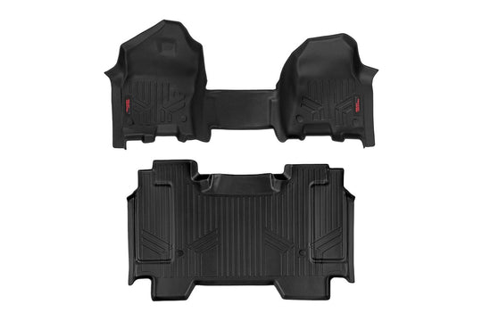 M-31410 Floor Mats - FR & RR - Over Hump - Ram 1500 (19-23)/1500 TRX (21-23) Rough Country Canada