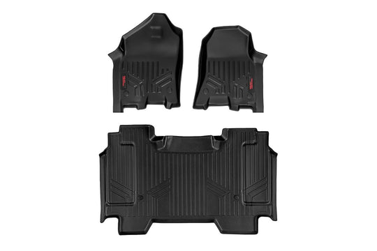 M-31412 Floor Mats - Front and Rear - Ram 1500 (19-23)/1500 TRX (21-23) Rough Country Canada