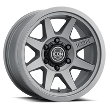 Load image into Gallery viewer, 1917856350CH - ICON Rebound SLX 17X8.5 6X135 ET 6mm Charcoal - ICON Wheels Canada