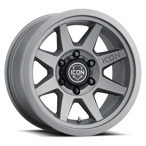1917859057CH - ICON Rebound SLX 17X8.5 6X139.7 ET 25mm Charcoal - ICON Wheels Canada