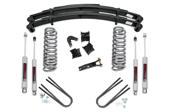 535.20 4 Inch Lift Kit - Rear Springs - Ford Bronco 4WD (1978-1979) Rough Country Canada