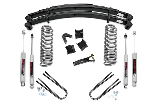 55459 6 Inch Lift Kit - OVLD - C/O Vertex - Ford Super Duty 4WD (2017-2022) Rough Country Canada