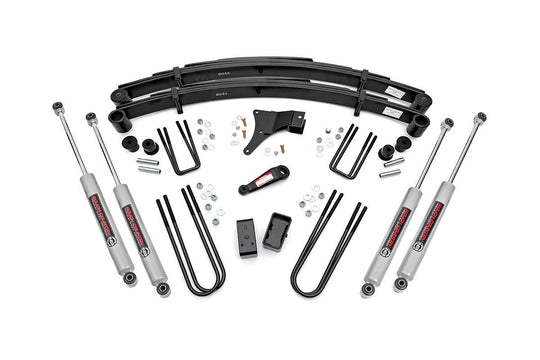 4918230 4 Inch Lift Kit - Ford F-350 4WD (1982-1985) Rough Country Canada