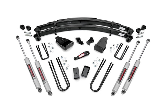 490-87UP30 4 Inch Lift Kit - Ford F-250 4WD (1987-1997) Rough Country Canada