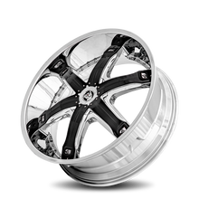 Load image into Gallery viewer, FUR-261BLNK1578XL - Diablo Fury 26X10 Blank 15mm Chrome - Diablo Wheels Canada
