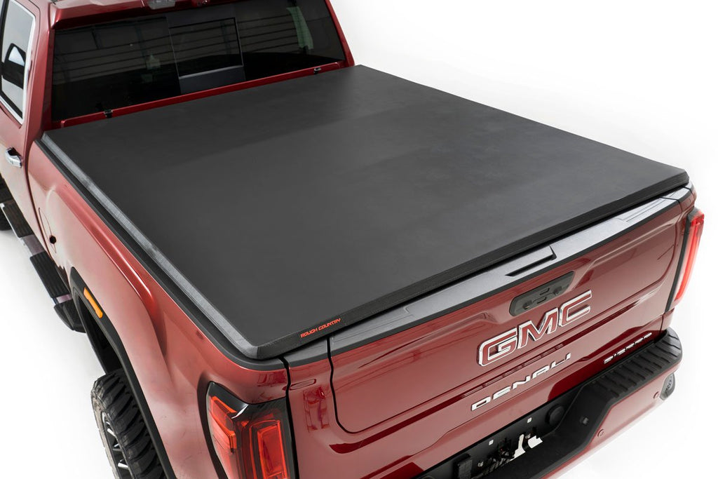 RC46120690 Bed Cover - Tri Fold - Soft - 6'7" Bed - Chevy/GMC 2500HD (20-23) Rough Country Canada