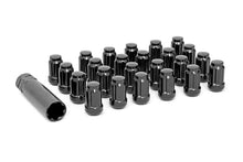 Load image into Gallery viewer, 502024BLK 1/2 x 20 Lug Nut Set of 24 - Black Rough Country Canada