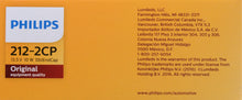 Charger l'image dans la galerie, 212-2CP Philips Standard Miniature 212-2 - Standard - Multiple Commercial 10-Pack Philips Bulbs