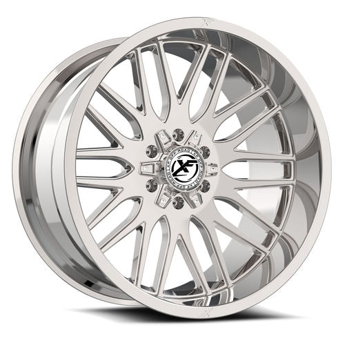 XF-240221081651170-18C - XF Off-Road XF-240 22X10 8X170 / 8X165.1 -18mm Chrome - XF Off-Road Wheels Canada