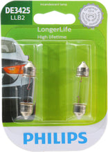 Load image into Gallery viewer, DE3425LLB2 Philips LongerLife Miniature DE3425LL - LongerLife - Twin Blister Pack Philips Bulbs