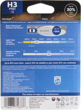Load image into Gallery viewer, H3PRB1 Philips Vision Headlight H3 - Vision - Single Blister Pack Philips Bulbs