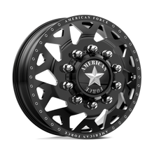 Load image into Gallery viewer, AFDBH01210-5-21 - American Force AFW Contra 22X8.25 8X210 mm Gloss Black Mill-Mach - American Force Wheels Canada