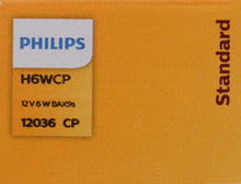 Load image into Gallery viewer, H6WCP Philips Standard Minature 12036 - Standard - Multiple Commercial 10-Pack Philips Bulbs