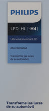Load image into Gallery viewer, H4UELED Philips Ultinon Essential - Ultinon Essential Philips Bulbs