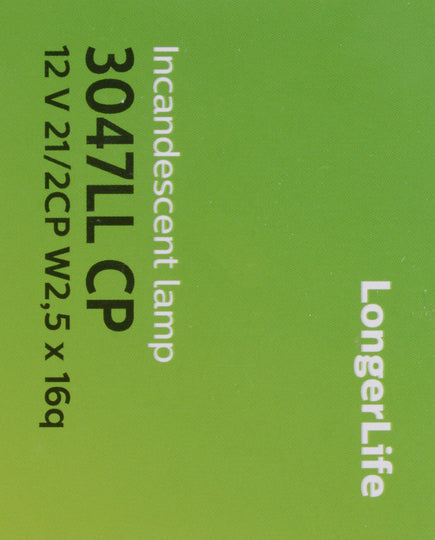 3047LLCP Philips LongerLife Miniature 3047LL - LongerLife - Multiple Commercial 10-Pack Philips Bulbs