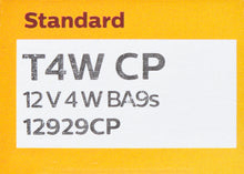 Charger l'image dans la galerie, T4WCP Philips Standard Minature T4W - Standard - Multiple Commercial 10-Pack Philips Bulbs