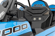 Charger l'image dans la galerie, 99205 UTV Aluminum Side Mirrors - Blinker Kit - 1.5-2" Roll Cage (Universal) Rough Country Canada