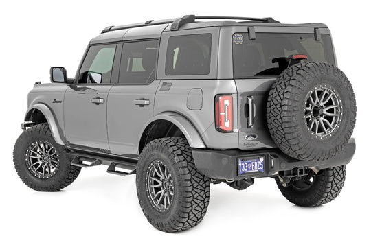 AL320225 AL2 Drop Steps - 4-Door - Ford Bronco 4WD (2021-2023) Rough Country Canada