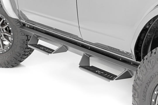AL320225 AL2 Drop Steps - 4-Door - Ford Bronco 4WD (2021-2023) Rough Country Canada
