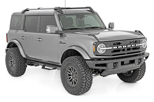 AL320225 AL2 Drop Steps - 4-Door - Ford Bronco 4WD (2021-2023) Rough Country Canada