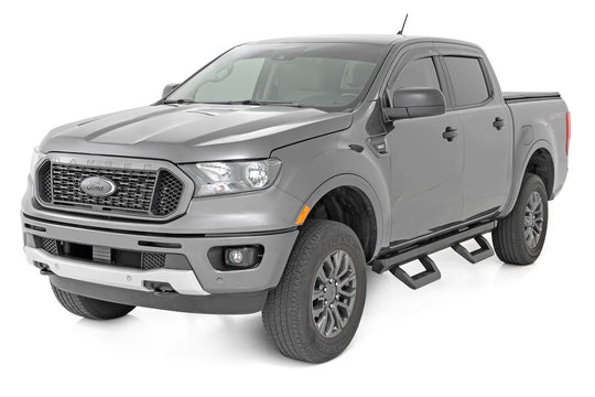 52005 SR2 Adjustable Aluminum Steps - Ford Ranger 2WD/4WD (2019-2023) Rough Country Canada