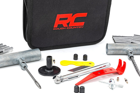99060 Emergency Tire Repair Kit w/Carrying Case - 39pcs Rough Country Canada