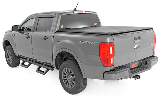 52005 SR2 Adjustable Aluminum Steps - Ford Ranger 2WD/4WD (2019-2023) Rough Country Canada
