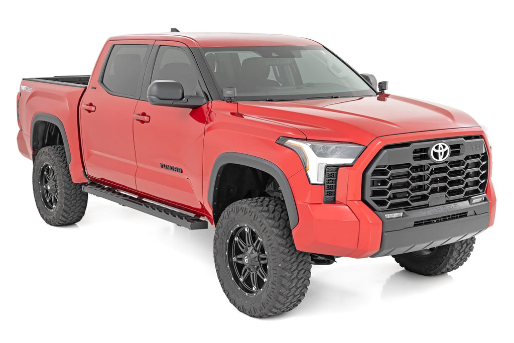 41006 BA2 Running Boards - Side Step Bars - Toyota Tundra 2WD/4WD (22-23) Rough Country Canada