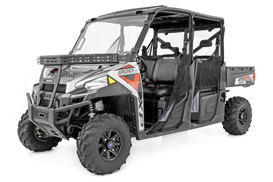93148 Front Cargo Rack - 6" Black Slimline - Polaris Ranger XP 1000 (2017)/Ranger XP 900 (14-19) Rough Country Canada