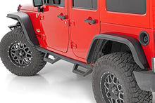 Load image into Gallery viewer, 99037 High Clearance LED Flat Fender Flare Kit - UV Treated - Jeep Wrangler JK (07-18) Rough Country Canada