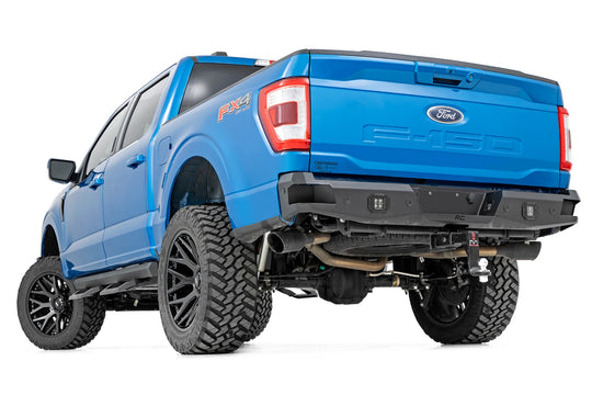 52001 SR2 Adjustable Aluminum Steps - Crew Cab - Ford F-150/F-150 Lightning/Super Duty (15-23) Rough Country Canada