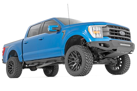 52001 SR2 Adjustable Aluminum Steps - Crew Cab - Ford F-150/F-150 Lightning/Super Duty (15-23) Rough Country Canada