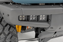Charger l'image dans la galerie, 51085 LED Light - Fog Mount - Triple 2" Black Pair - Spot - Ford Bronco (21-23) Rough Country Canada