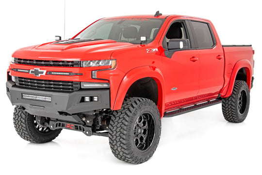 44002 RPT2 Running Boards - Crew Cab - Black - Chevy/GMC 1500/2500HD (19-23) Rough Country Canada
