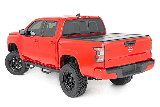 RCN2273CC Nerf Steps - Cab Length - Crew Cab - Nissan Frontier 2WD/4WD (05-23) Rough Country Canada