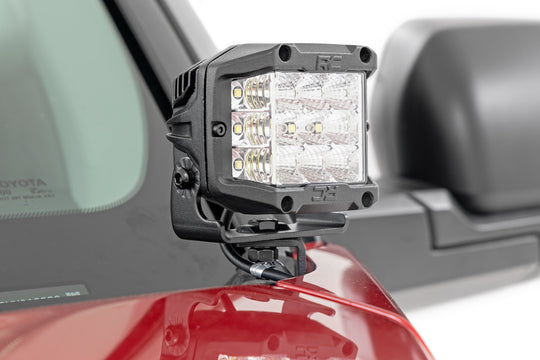 71075 LED Light - Ditch Mount - 3" OSRAM - Wide - Toyota Tundra (22-23) Rough Country Canada