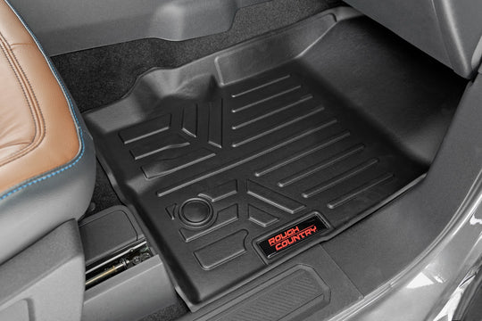M-51602 Floor Mats - Front & Rear - Ford Bronco 4WD (2021-2023) Rough Country Canada