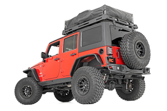 90800 Rock Sliders - Heavy Duty l 4-Door - Jeep Wrangler JK (07-18) Rough Country Canada