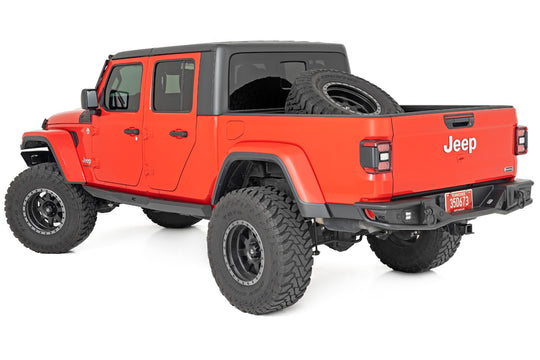 90802 Rock sliders - Heavy Duty - Jeep Gladiator JT 4WD (2020-2022) Rough Country Canada