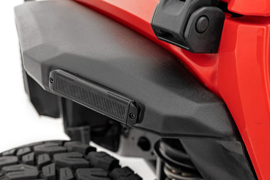 99036 High Clearance LED Flat Fender Flare Kit - UV Treated - - Jeep Wrangler JL (18-23) Rough Country Canada
