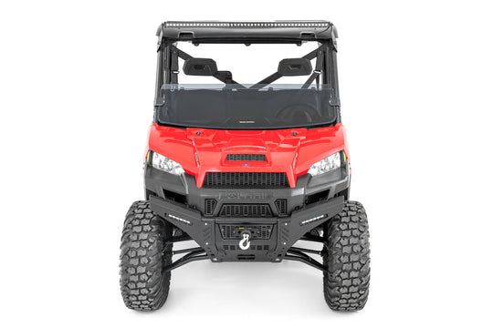 98432011 Tinted Half Windshield - Scratch Resistant - Polaris Ranger 1000/Ranger XP 900/1000 Rough Country Canada