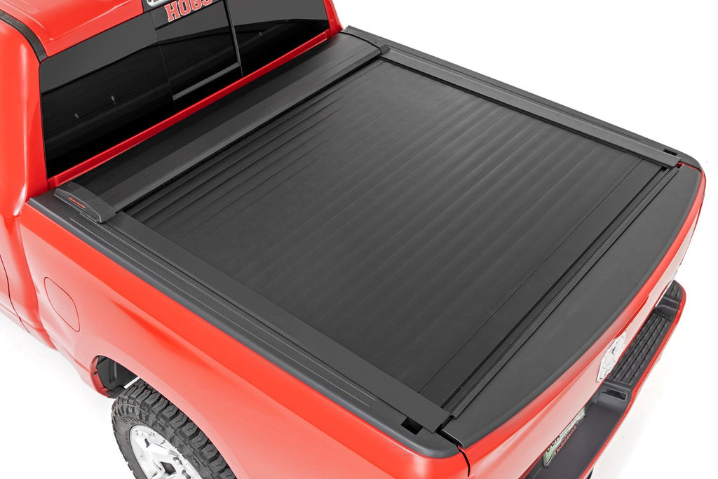 46320551 Retractable Bed Cover - 5'7" Bed - Ram 1500 (19-23)/1500 TRX (21-23) Rough Country Canada
