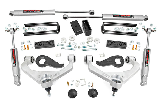 95630 3 Inch Lift Kit - Chevy/GMC Sierra 3500 HD/Silverado 3500 HD (20-23) Rough Country Canada