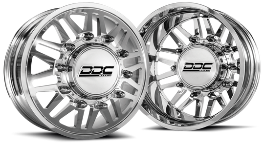 200-20-01PL-A - DDC Aftermath Polished 20X8.25 8X200 F-350 05-25 F-450 11-14 Ram 19-25 - DDC Wheels Canada