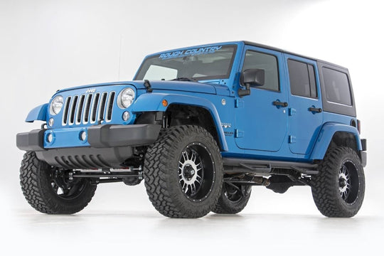 69430V 3.5 Inch Lift Kit - Vertex - Jeep Wrangler JK 2WD/4WD (2007-2018) Rough Country Canada