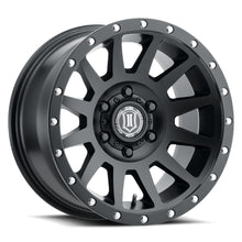 Load image into Gallery viewer, 2017858347SB - ICON Compression 17X8.5 6X139.7 ET 0mm Satin Black - ICON Wheels Canada
