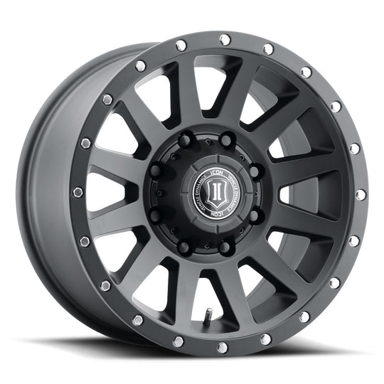 2018908152SB - ICON Compression HD 18X9 8X170 ET 6mm Satin Black - ICON Wheels Canada