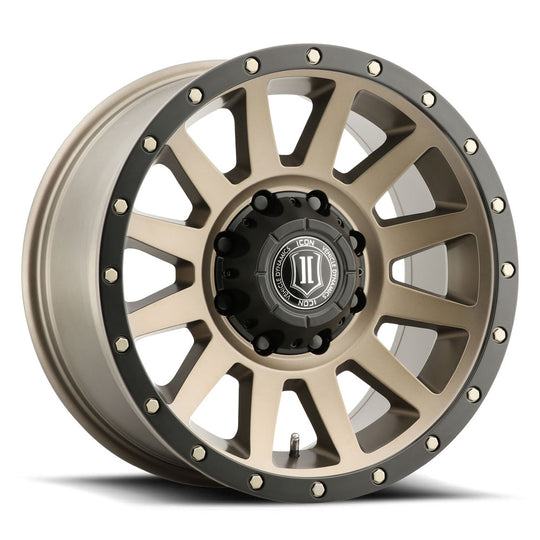 2018908955BR - ICON Compression HD 18X9 8X180 ET 12mm Bronze - ICON Wheels Canada